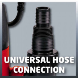 Pompe d’évacuation eaux claires à ras du sol – GC-SP 3580 LL – 350 W – Débit 8 000 l/h - EINHELL 