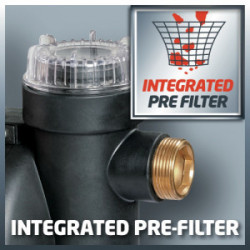 Station de pompage automatique – GC-AW 6333 – 630 W – Débit 3 300 l/h – Pression 3,6 bar - EINHELL 