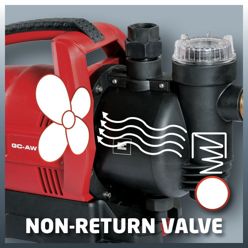 Station de pompage automatique – GC-AW 6333 – 630 W – Débit 3 300 l/h – Pression 3,6 bar - EINHELL 