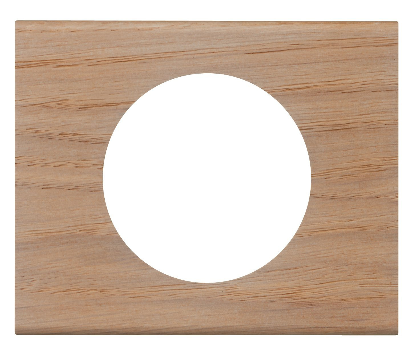 Celiane plaque 1 poste chêne blanchi