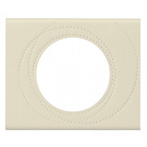 Celiane plaque 1 poste cuir perle - LEGRAND