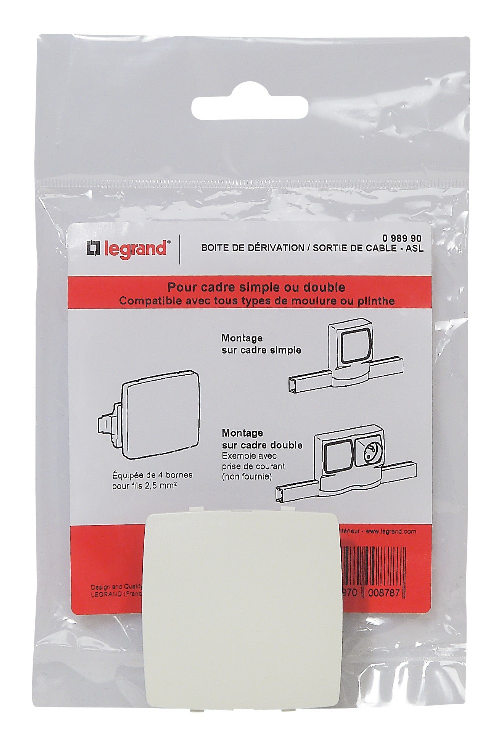 DLP boîte de dérivation composable saillie