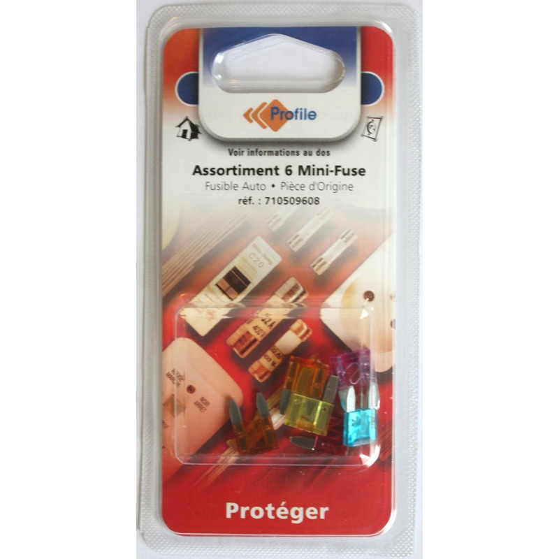 Assortiment 6 minifuses