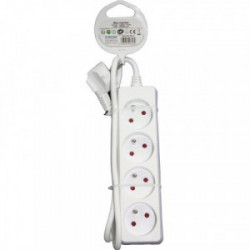 Multiprise Usb Filaire, 5 Prises Blanc, 1.5M, Lexman