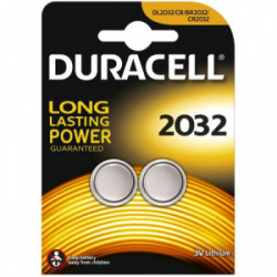 Blister 2 piles Electronics 2032 de marque DURACELL, référence: B4311100