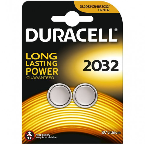 Blister 2 piles Electronics 2032 - DURACELL