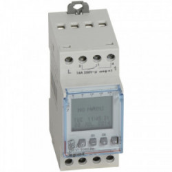 Interrupteur horloge digital hebdomadaire 2 sorties - LEGRAND