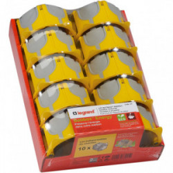 Lot de 10 boites Batibox energy de marque LEGRAND, référence: B4329900