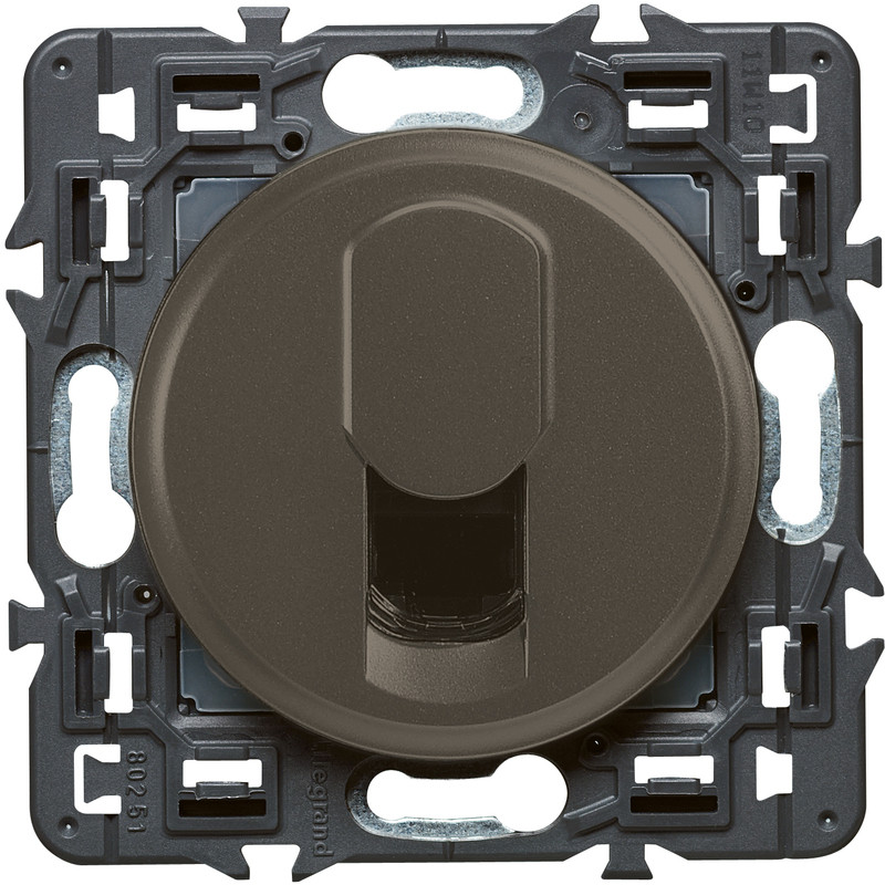 Celiane prise RJ45 graphite