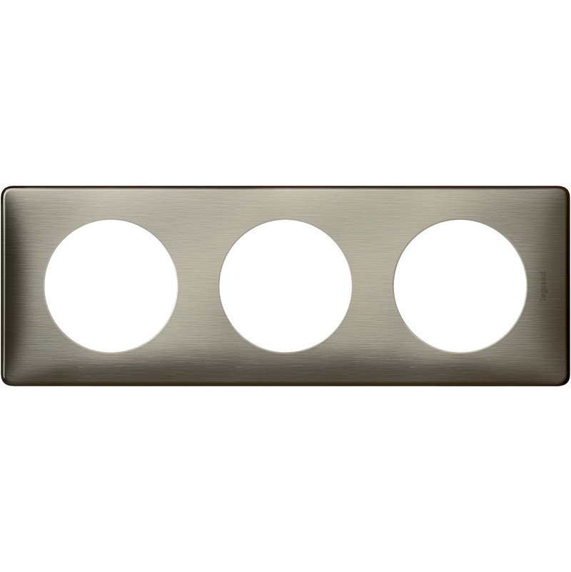 Celiane plaque 3 poste tungstene