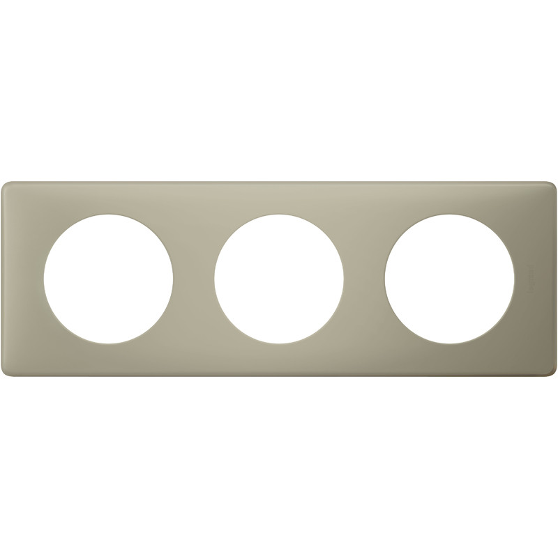 Celiane plaque 3 postes argile