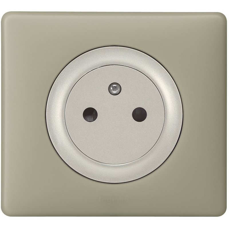 2 X Plaque Double Legrand CELIANE 098864 - Couleur Argile Poudré - Neuf - Électricité