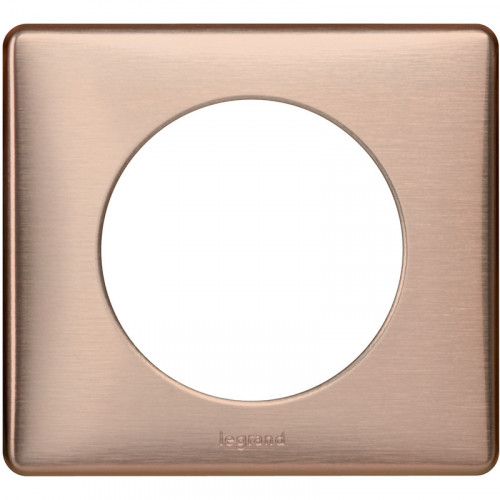 Celiane plaque 1 poste copper cuivre - LEGRAND