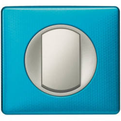 Interrupteur Simple Legrand Sagane - Bleu - Occasion, Fonctionnel