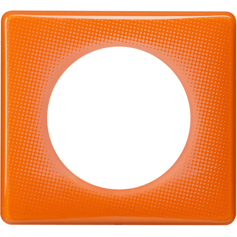 Celiane plaque orange 1 poste 70's