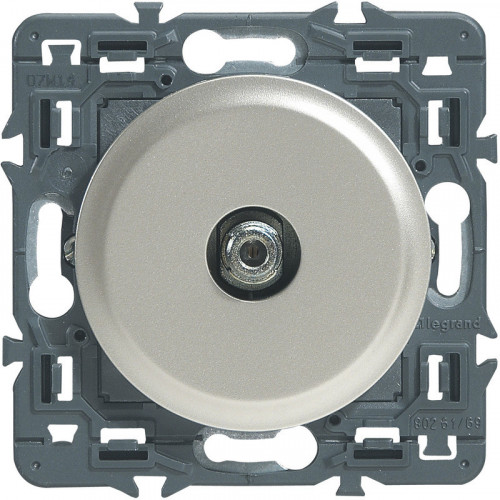 Celiane prise TV "F" titane mécanisme - LEGRAND