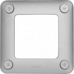 Plaque 1 poste soliroc - LEGRAND
