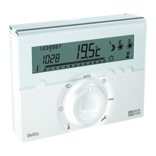 Deltia 8.31 thermostat programmateur 3 zones - DELTA DORE