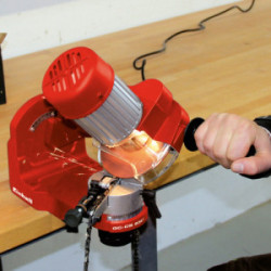 Affûteuse de chaînes électrique – GC-CS 235 E – 235 W – Meule Ø 145 mm – Réglage d’angle précis - EINHELL 