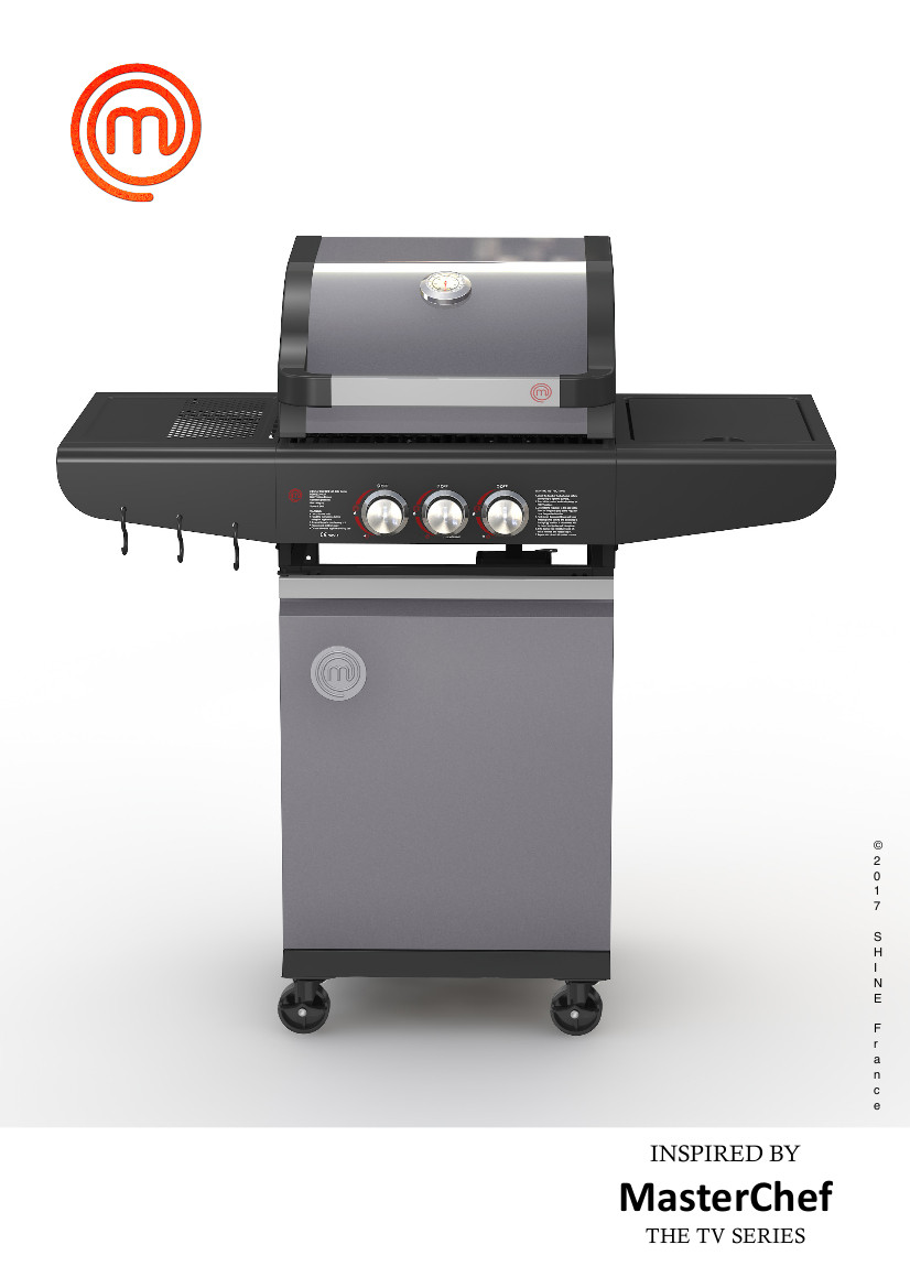 Barbecue à gaz 2 brûleurs