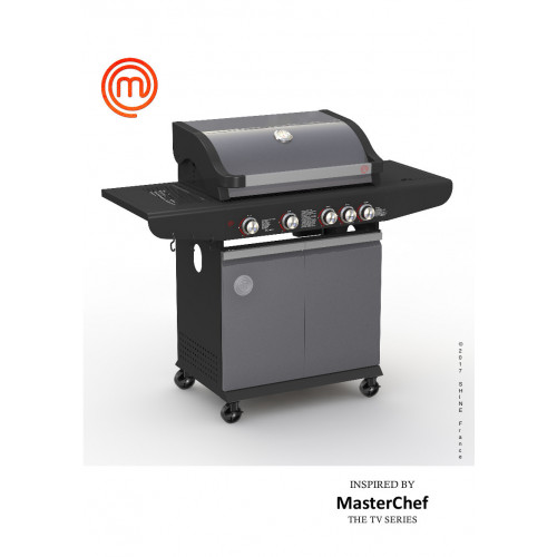 Barbecue à gaz 4 brûleurs - MasterChef
