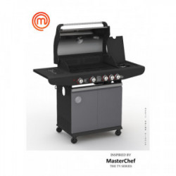 Barbecue à gaz 4 brûleurs - MasterChef