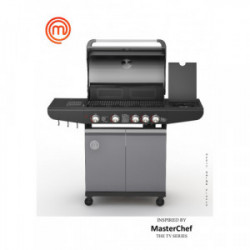 Barbecue à gaz 4 brûleurs - MasterChef