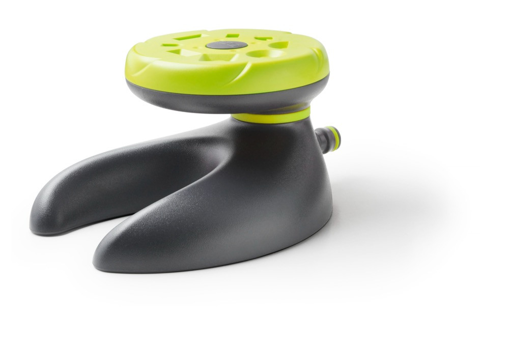 Arrosseur circulaire 8 zones DRIVER sur base - Vert