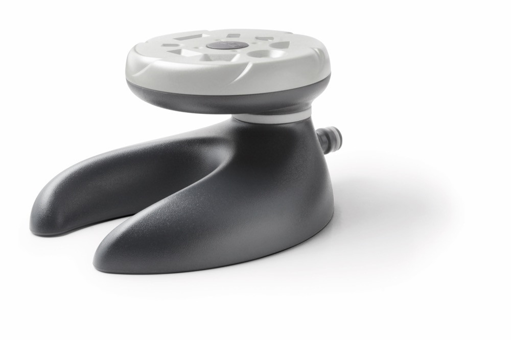 Arrosseur circulaire 8 zones DRIVER sur base - Gris