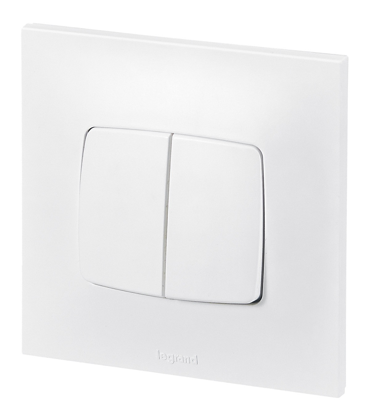 Interrupteur VMC Legrand Neptune - Commande Vitesse Lente/Rapide 10A Blanc