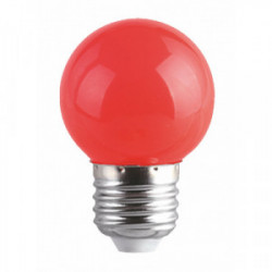 Ampoule LED 1W E27 couleur Rouge de marque FOXLIGHT, référence: J4435400