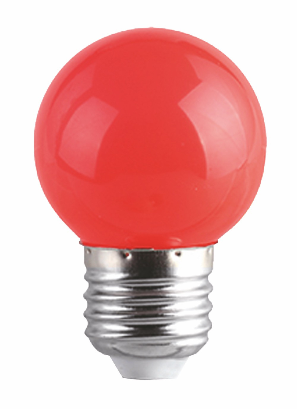 Ampoule LED 1W E27 couleur Rouge