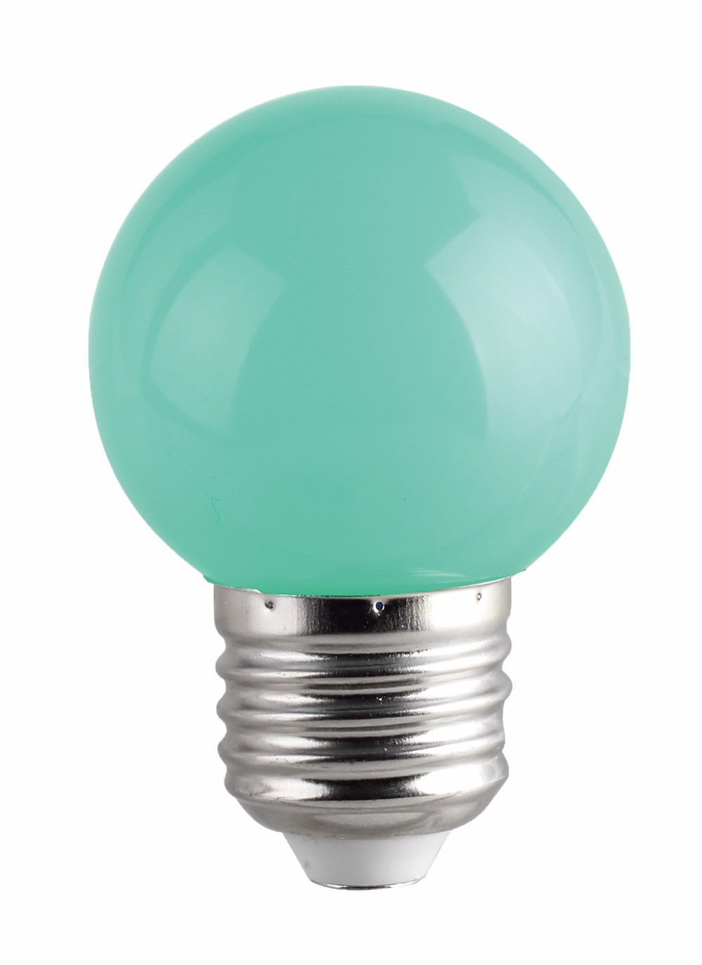 Ampoule LED 1W E27 couleur Verte