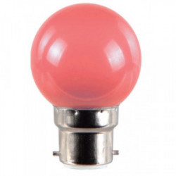 Ampoule LED 1W B22 couleur Rouge de marque FOXLIGHT, référence: J4435900