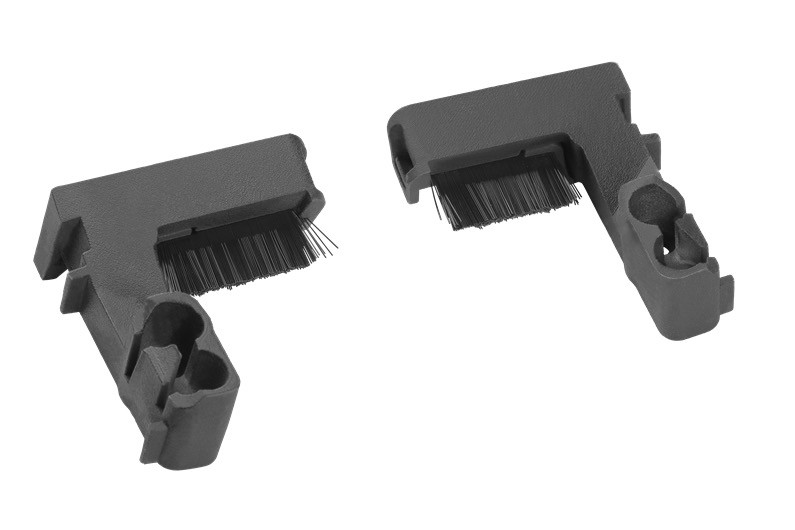 Brosse de nettoyage des roues de tondeuses robots