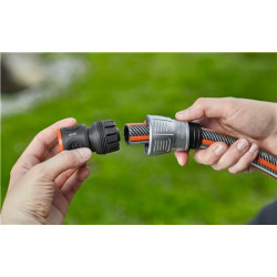 Raccord d'arrosage aquastop Premium pour tuyau Ø 19 mm - GARDENA