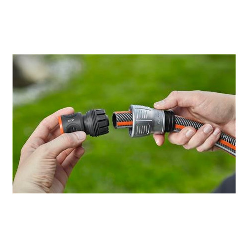 Raccord d'arrosage aquastop Premium pour tuyau Ø 19 mm - GARDENA