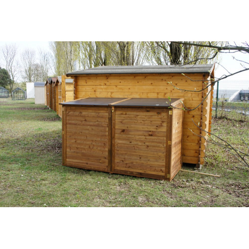 Coffre Jardin bois - TROCADERO - 2000L - CHALET & JARDIN