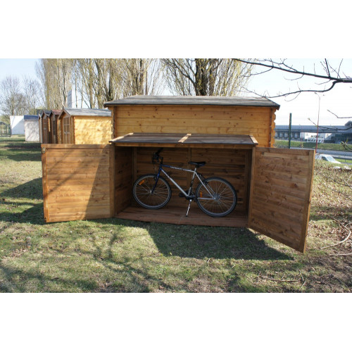 Coffre de jardin en bois : TROCADERO 1200L l Chalet Jardin