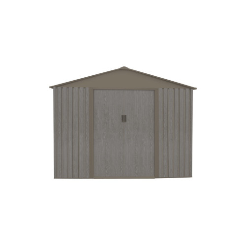 Abri jardin métal aspect bois 10,46 m2 Yardmaster + kit d'ancrage inclus :  TRIGANO Store