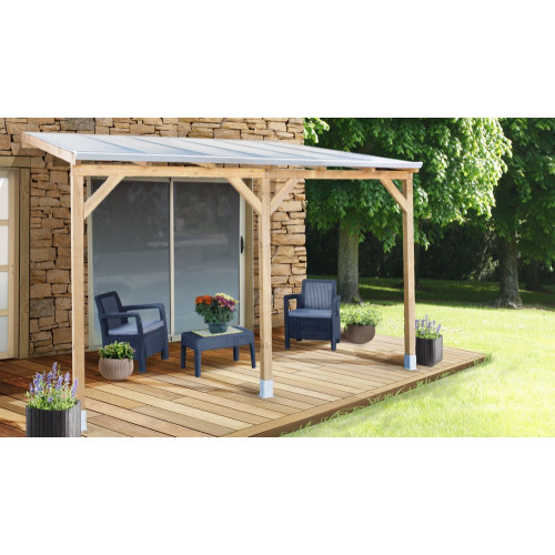 Chalet & Jardin - Tonnelle Couv' Terrasse 3x3m - Tentes de