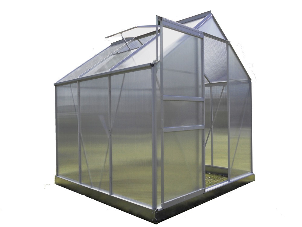 Serre Jardin Polycarbonate - DIAMANT 66 - 3,7M² - GRIS