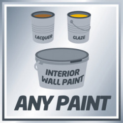 Pistolet à peinture électrique semi-stationnaire – TC-SY 700 S – 700 W – Débit 1 000 ml/min – Tuyau 3,5 m - EINHELL 