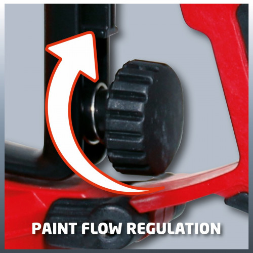 Pistolet à peinture électrique semi-stationnaire – TC-SY 700 S – 700 W – Débit 1 000 ml/min – Tuyau 3,5 m - EINHELL 