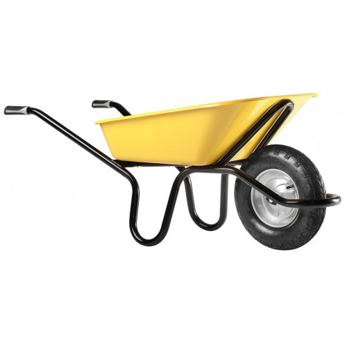 Brouette Bâti Plus - 100 L peinte - roue gonflée Ø 400 mm - HAEMMERLIN