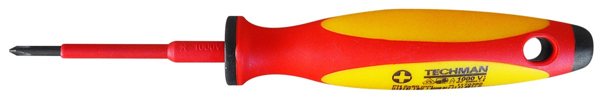 Techman Tournevis Cruciforme Isolé Ph 0 - vue 2