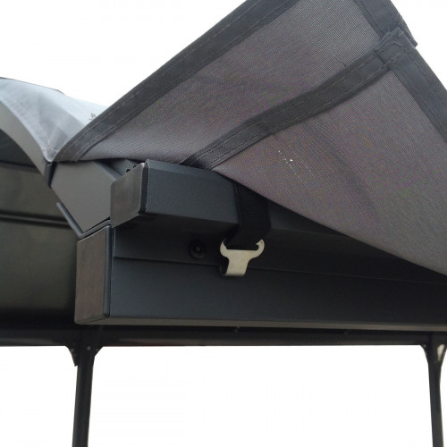 Bâche pour carport Aluminium toit demi-rond - HABRITA