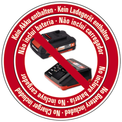 Polisseuse pour carrosserie sans fil – CE-CB 18/254 Li Solo – 18 V – Ø 254 mm – Sans batterie ni chargeur - EINHELL 