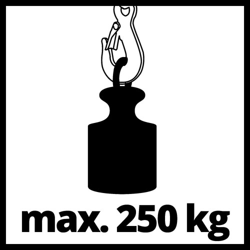Palan électrique – TC-EH 600 – Capacité 999 kg – Câble acier 18 m - EINHELL 