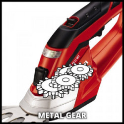 Cisaille à gazon et taille-buissons sans fil – GE-CG 12 Li – Lames interchangeables – Batterie 12 V - EINHELL 